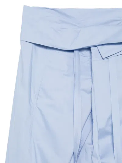 Alysi Drawstrings Trousers In Blue