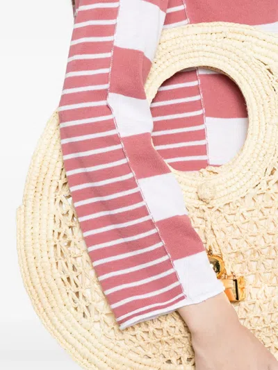 Arovescio Striped-pattern T-shirt In Multi