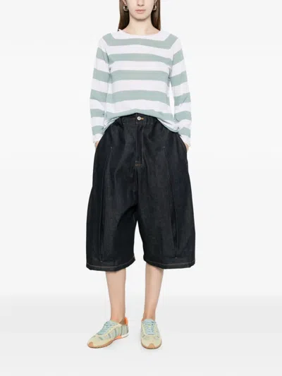 Arovescio Striped-pattern T-shirt In Multi