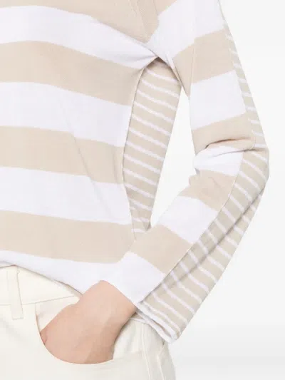 Arovescio Striped-pattern T-shirt In Multi