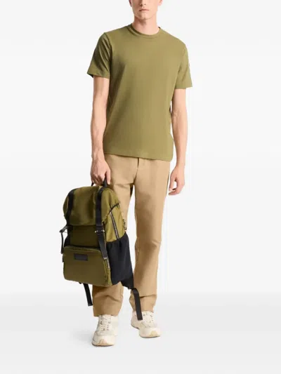 Fusalp Riviere Logo-patch Short-sleeve T-shirt In Green