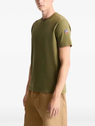 Fusalp Riviere Logo-patch Short-sleeve T-shirt In Green