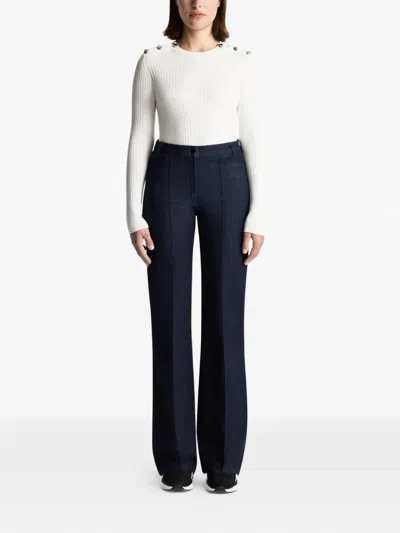 Fusalp Button-shoulder Sweater In White
