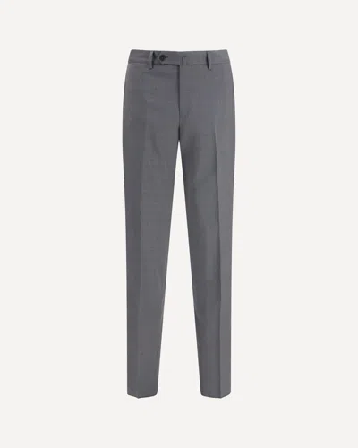 Germano Tailored Virgin Wool Pants In Gray