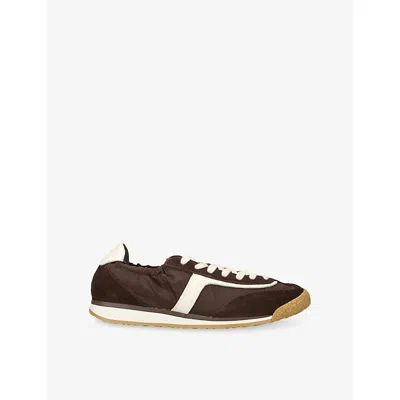 Dolce Vita Sariya Sneakers Dk Brown Nylon In Multi