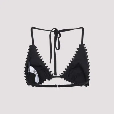 Jacquemus Triangle Bikini Top Le Haut De Maillot In Black