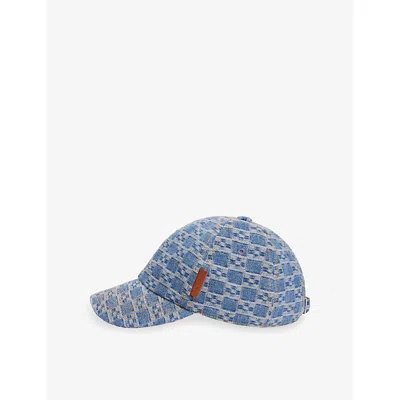 Sandro Logo-patch Patterned Baseball Cap In Pattern