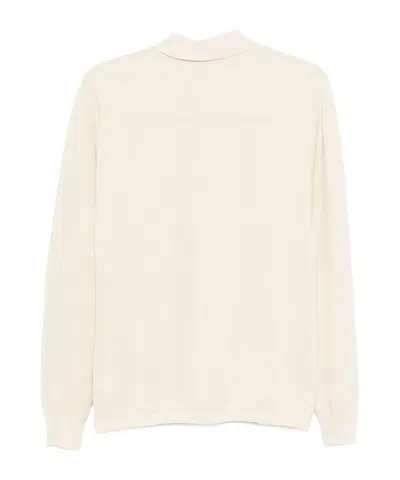 Aspesi Button-up Sweater In Neutral