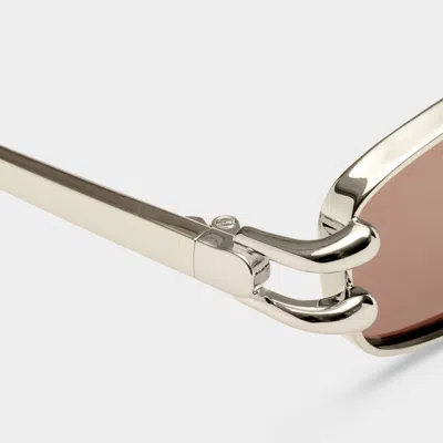 Le Specs Numero Cinco In Brown