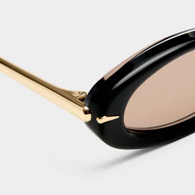 Le Specs Numero Doce In Black