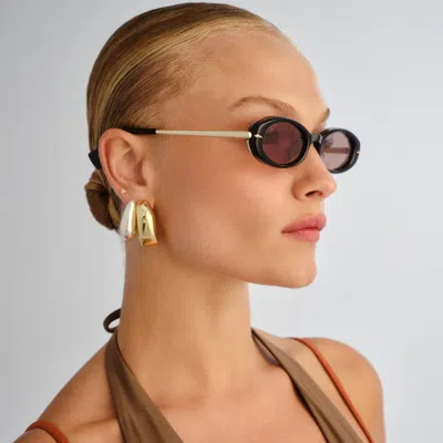 Le Specs Numero Doce In Black