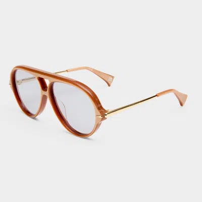 Le Specs Numero Once In Brown