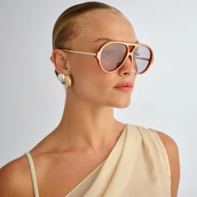 Le Specs Numero Once In Brown