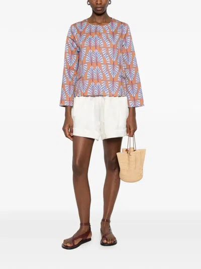 Niū Leaf-print Jacket In Multi