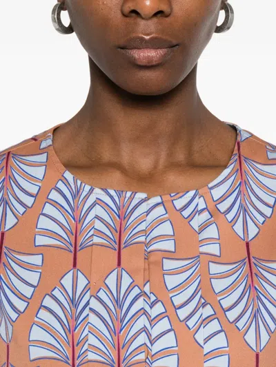 Niū Leaf-print Jacket In Multi