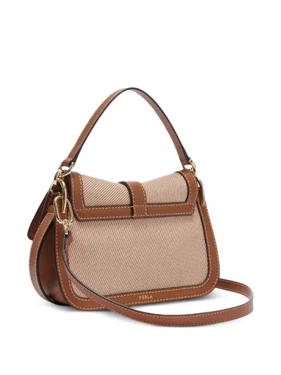 Furla Mini Flow Top Handle Tote Bag In Pattern