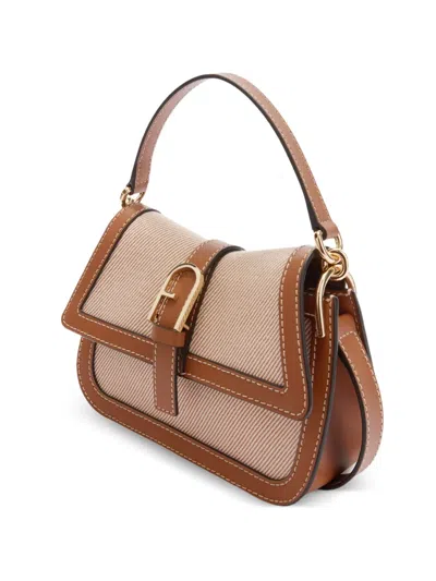 Furla Mini Flow Top Handle Tote Bag In Pattern