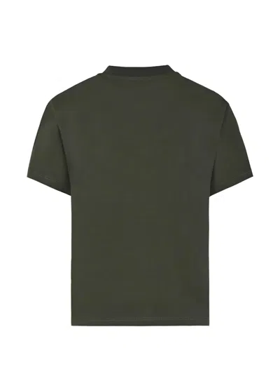 Balmain Box T-shirt In Green