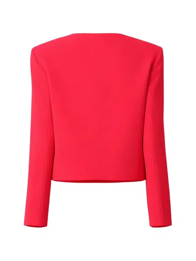 Marella Buttoned Jacket In Red