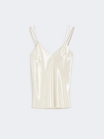 Max Mara Camisole Top In Gold