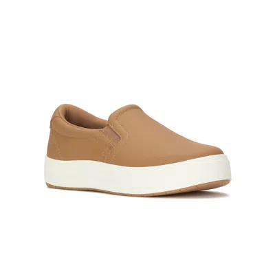 Keds Wide Width Pursuit Slipon Sneaker In Brown