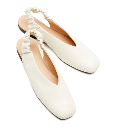 La Canadienne Glenn City Dry™ Waterproof Slingback Flat In Black