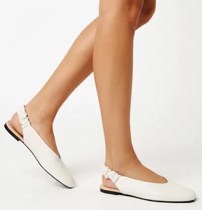 La Canadienne Glenn City Dry™ Waterproof Slingback Flat In Black