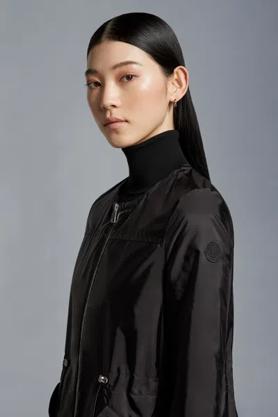 Moncler Baaba Parka Jacket In Black