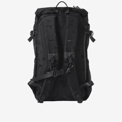 And Wander Triangle Jacquard Backpack In Black