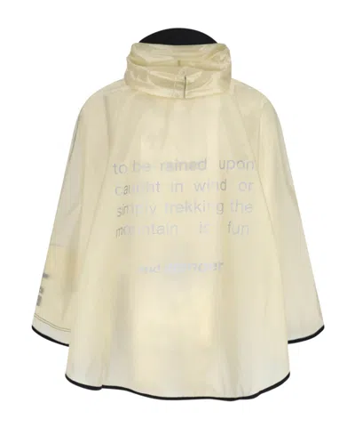 And Wander Hooded Water Resistant Lightweight Coat Design In Yellow