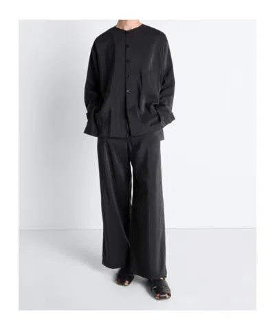 Lemaire Buttoned Shirt In Black