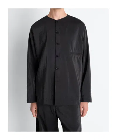 Lemaire Buttoned Shirt In Black