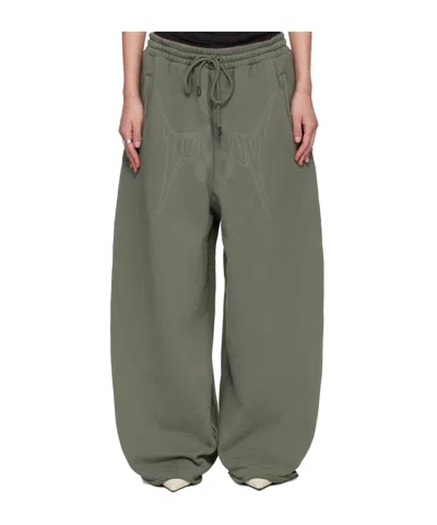 Lu'u Dan Bontan Drawstring Sweatpants In Green