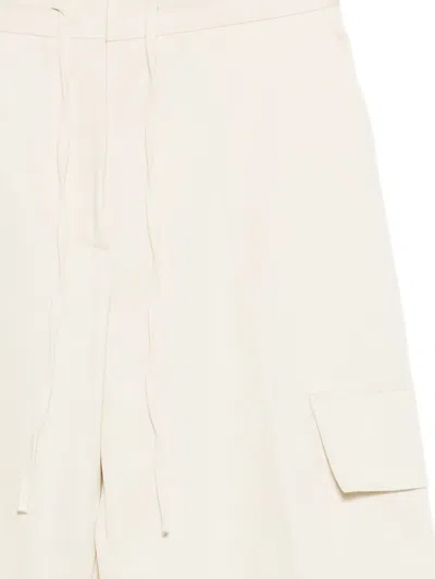 P.a.r.o.s.h Cargo-pocket Trousers In Neutral