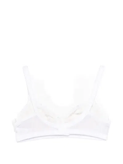 N°21 Polka Dot Bra In White