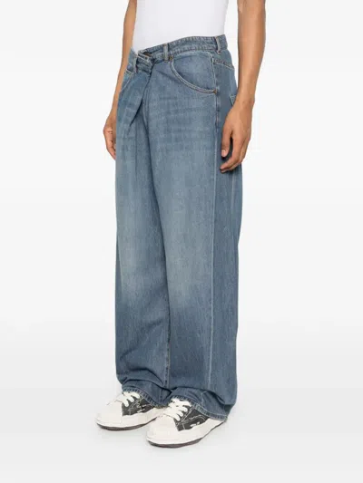 Darkpark Five-pockets Jeans In Blue