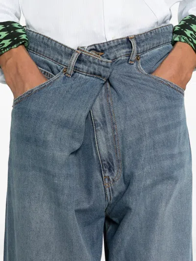 Darkpark Five-pockets Jeans In Blue