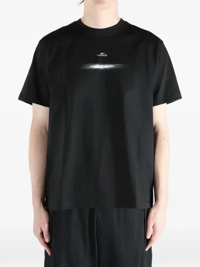 Ader Error Graphic T-shirt In Black