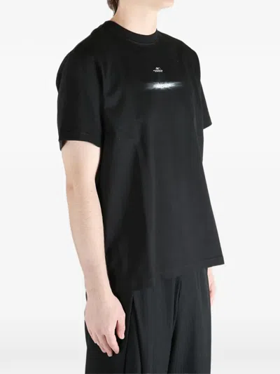 Ader Error Graphic T-shirt In Black