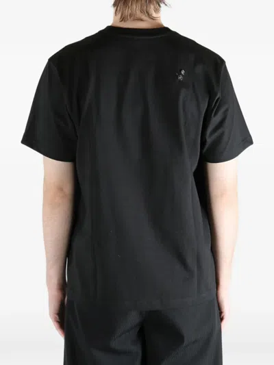 Ader Error Graphic T-shirt In Black