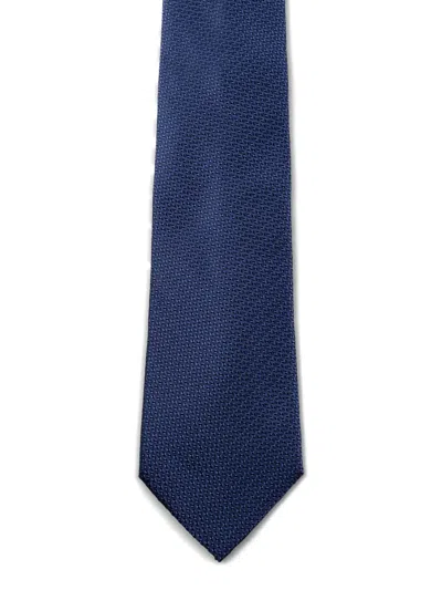 Etro Silk Tie In Gold