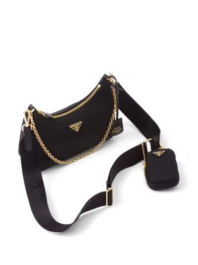 Prada Re-edition 2005 Re-nylon Bag In White