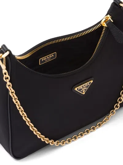 Prada Re-edition 2005 Re-nylon Bag In White