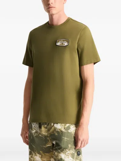 Fusalp Tylo Anim Logo-patch T-shirt In Green