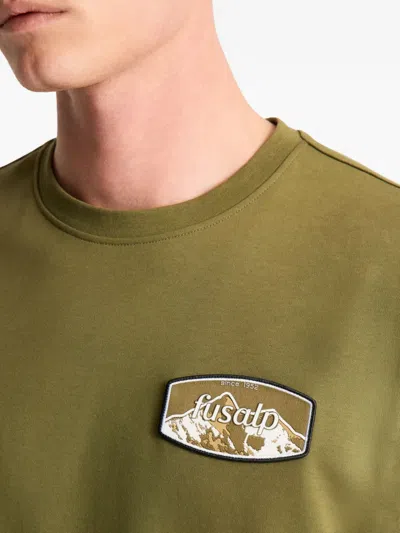 Fusalp Tylo Anim Logo-patch T-shirt In Green