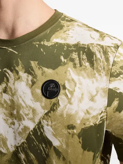 Fusalp Tylo Patterned T-shirt In Green