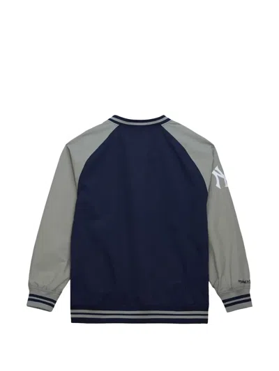 Mitchell & Ness New York Yankees Cooperstown Collection Pullover In Blue