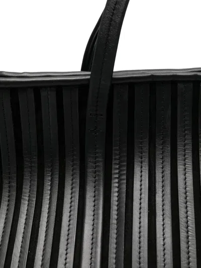 St Agni Large Linea Stitch Shoulder Bag In Pattern