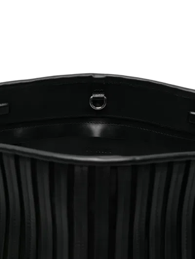 St Agni Large Linea Stitch Shoulder Bag In Pattern