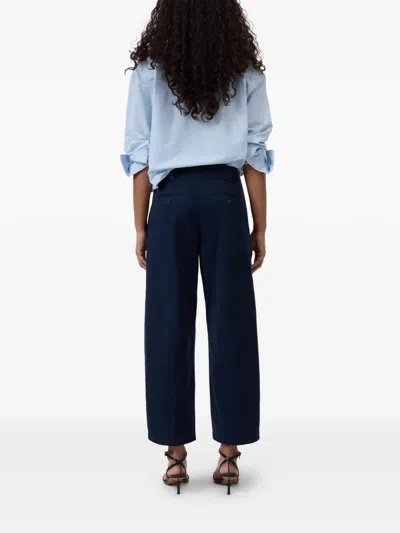 Closed Romi Button Trousers In Blue